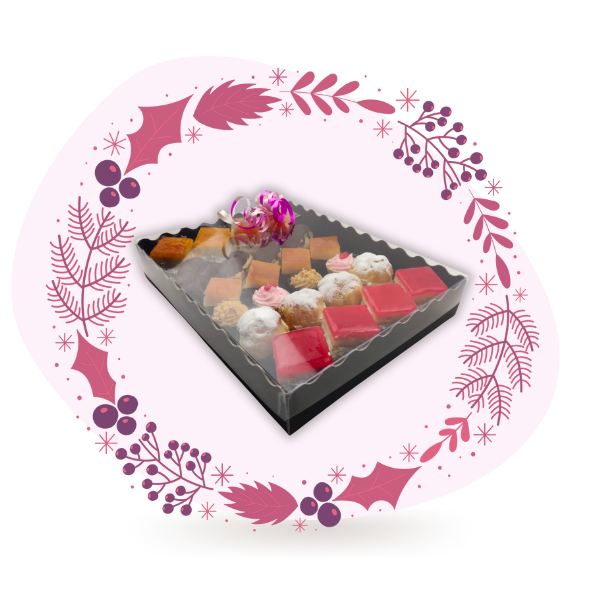 Caja regalo dulces minis - Rio Grande Pastelería