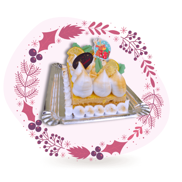 Postre de Navidad Limón - Rio Grande Pastelería