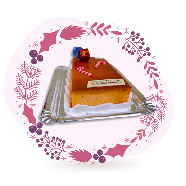 Postre de Navidad Tocino de cielo - Rio Grande Pastelería