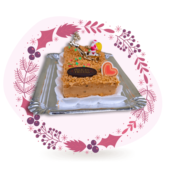 Postre de Navidad Turrón - Rio Grande Pastelería
