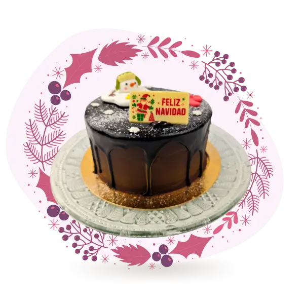 Tarta de navidad Sacher Chocolate