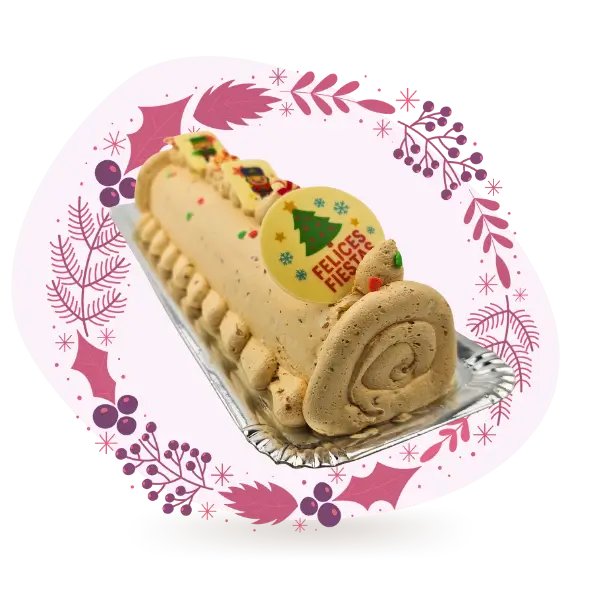 Tronco de turrón 2025